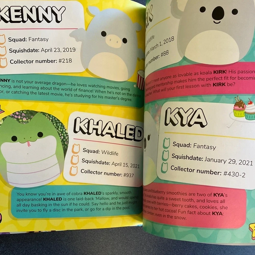 Squishmallows official Collector's Guide - hardcover - Picture 13 of 16